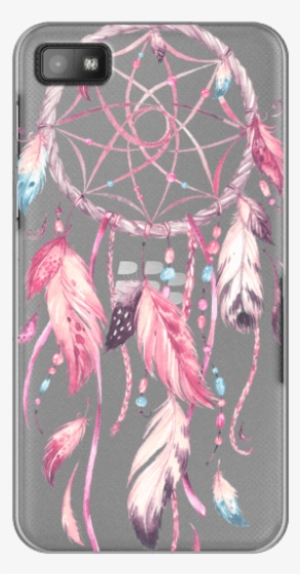 Watercolor Pink Dreamcatcher Feather Dream Catcher