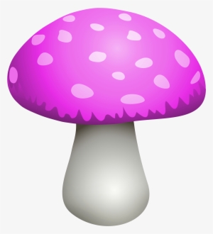 Pink Mushroom Png Clipart - Mushroom