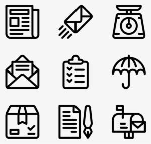 Post Office - Utensils Icon Transparent Background