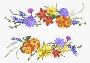 Wildflower Watercolour Flowers Vodka Clip Art - Wildflower Clipart