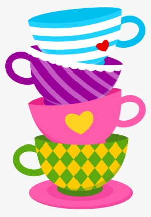 Alice In Wonderland Tea Cups Png - Alice In Wonderland Tea Cups Clipart