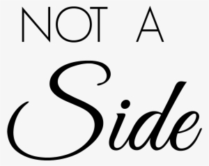 Not A Side Cut File - Calligraphy