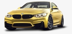 Gold Bmw M4 Car Png Image - Bmw M4 Png