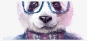 Layerslider 02 Bear - Watercolor Graphic Hipster Animals