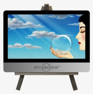 All Digital Compositions ©2017 Digital Canvas Dreams™ - Computer Monitor