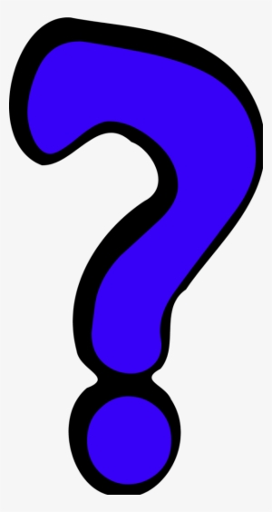 Purple Splash Clip Art At Clker - Blue Question Mark Clipart