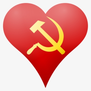 Open - Heart With Hammer And Sickle - 2000x2008 PNG Download - PNGkit