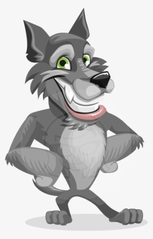 Wolf Character Wolfie Paws Graphicmama - Cartoon