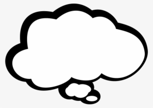 Comics Clipart Bubble - Comic Book Thought Bubble Png