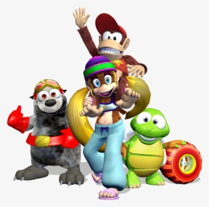 Diddy Kong Racing Ds - Tiny Kong And Diddy Kong