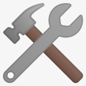 Hammer And Wrench Icon - Hammer And Wrench Emoji