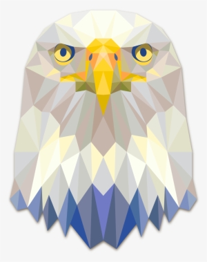 Bald Eagle Quality Clipart Png Image 01 1 - Geometric Eagle Head