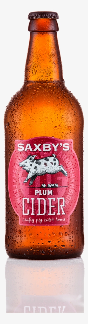 Saxbys Cider Plum Bottle