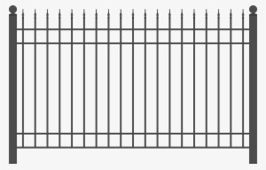 Wrought Iron Fence Png