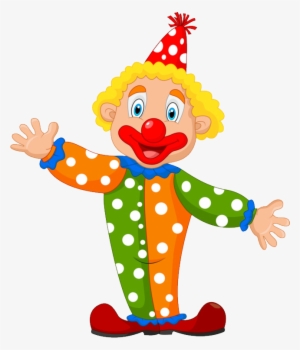 Transparent Background Clown Clipart