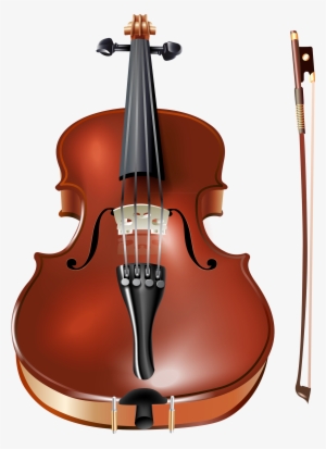 Violin Png Free Download - Violin And Bow Clipart