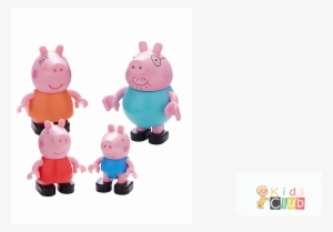 Peppa Family Construction Figure Pack