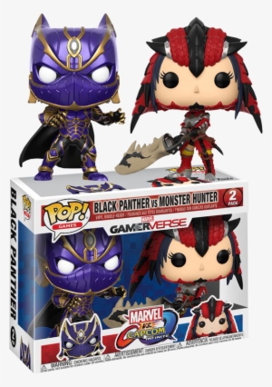 Black Panther Clipart Marvel Vs Capcom - Monster Hunter Pop Vinyl