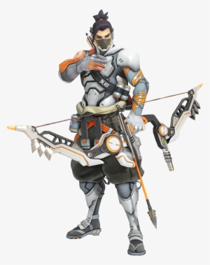 Hanzo Bow Png - Overwatch Hanzo Cyber Ninja