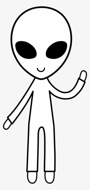 Picture Library Download Science Clip Art Black And - Alien Clipart Black And White