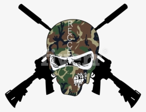 Camouflage Pattern Cube Ottoman