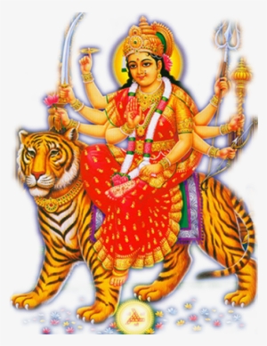 Goddess Durga Maa Png Clipart - Good Morning Image With Goddess