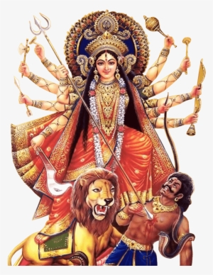 Durga Drawing Durgaji - Durga Ji Png Hd
