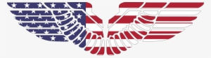 Bald Eagle Flag Of The United States Bird - American Eagle Wings Png
