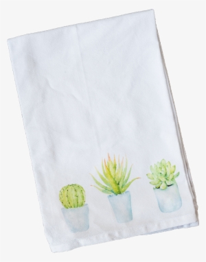 Blue Potted Succulents - Placemat