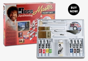 Bob Ross Paint Set - Bob Ross Master Paint Set With Free Palette