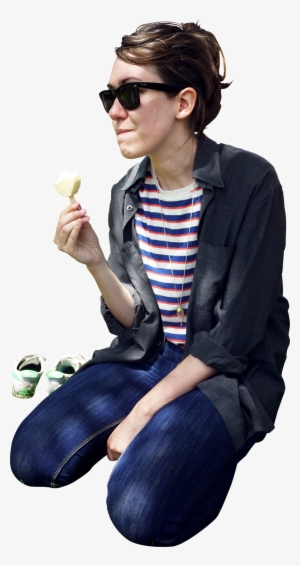 People Sitting Png