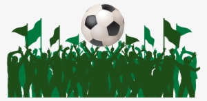Vector Fan Soccer - World Cup Football Flag Png