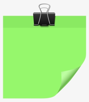 Free Png Sticky Note Green Png Images Transparent - Stock.xchng