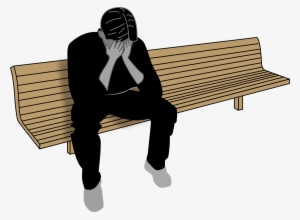Transparent People Depressed - Depressed Png