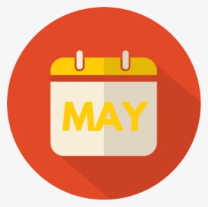 May Icon - May 2018 Calendar Icon
