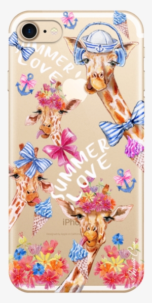 Coque Iphone 7plus/8plus Summer Watercolor Pattern - Mobile Phone Case