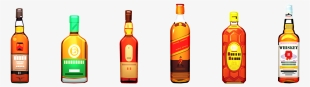 Alcohol, Bottles, Whiskey, Wine, Scotch - Grain Whisky
