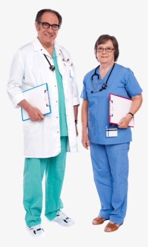 Free Png Doctor Png Images Transparent - Male Doctor Female Nurse