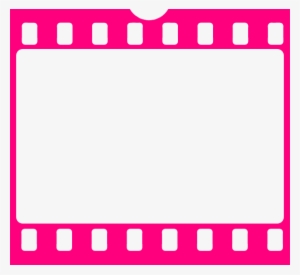 Pink Filmstrip Png Pic - Film Strip Frame Png
