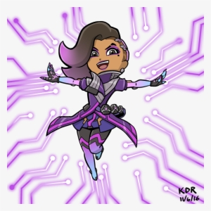 Overwatch Sombra By Kevinraganit - Overwatch Sombra Chibi