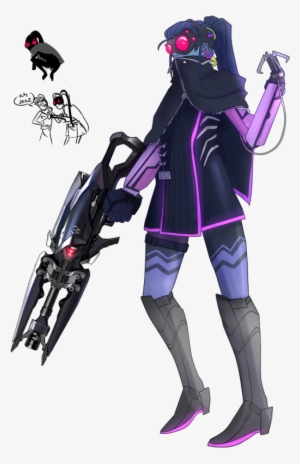 Overwatch Widowmaker Concept Art