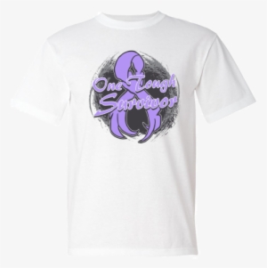 General Cancer "one Tough Survivor" Spotlighting A - Awareness Ribbon