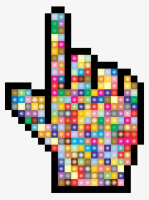 This Free Icons Png Design Of Prismatic Hand Cursor