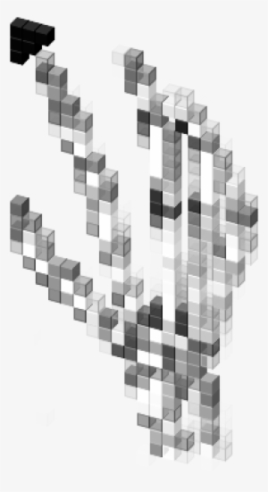 Skeletal Hand Cursor Jpg Black And White Download - Goth Cursor