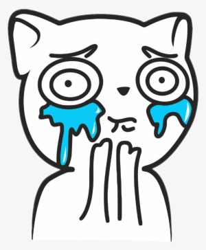 Meme Cute Crying Face