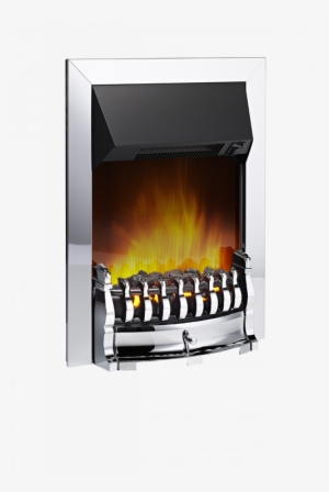 Stunning One Piece Inset Fire With Classic Chrome Finish - Dimplex Stamford Stm20 Electric Fire