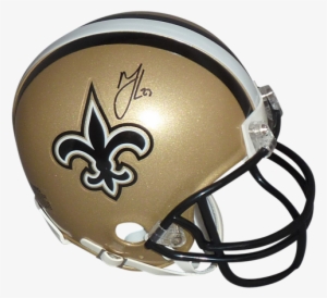 Marshon Lattimore Autographed New Orleans Saints Mini - New Orleans Saints