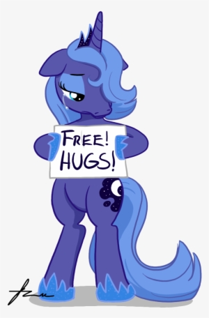 Furboz, Bipedal, Crying, Free Hugs, Hoof Shoes, Hug, - Princess Luna Funny Meme