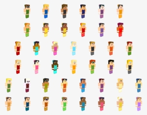 All Of The Girls From Total Drama And The Ridonculous - Minecraft