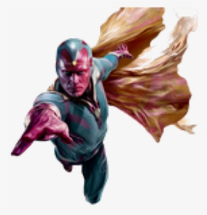 Marvel Vision Clipart - Vision Avengers White Background